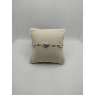 Bracciale  oro e perle