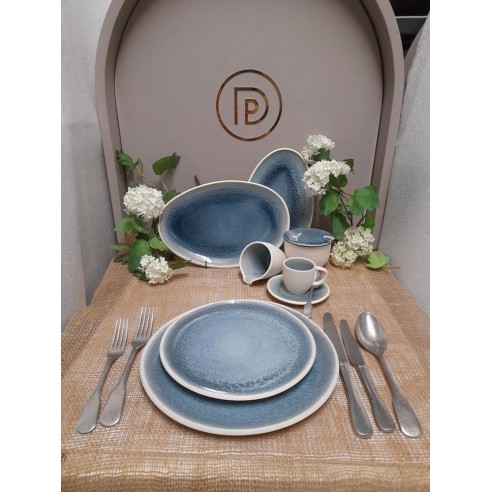 Servizio tavola JUNTO Aquamarine