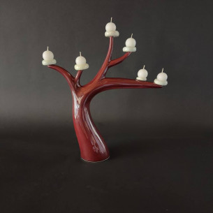 Candelabro Maestrale Bordeaux