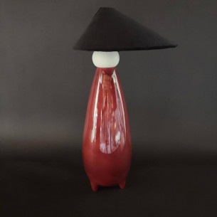 Lampada Iddu bordeaux